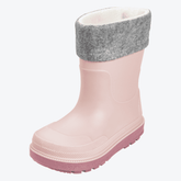 layshoes Regenstiefel für Mädchen in Pink – warme, wasserdichte und langlebige Gummistiefel mit robuster Sohle, perfekt für Herbst, Winter und Outdoor-Aktivitäten.