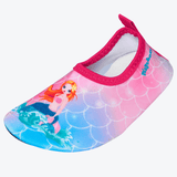 Playshoes Aquaschuhe Meerjungfrau – pinke Barfußschuhe für Kinder mit süßem Meerjungfrauen-Motiv, flexibler Passform und rutschfester Sohle. Ideal für Wasserabenteuer am Strand, im Schwimmbad oder im Urlaub.