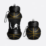 Trinkflasche - Basketball Schwarz